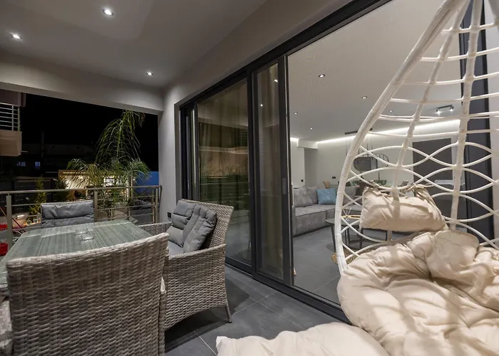 别墅 Mr & Mrs Grey Villas-Private Pool Luxury In Zakynthos Near Laganas *