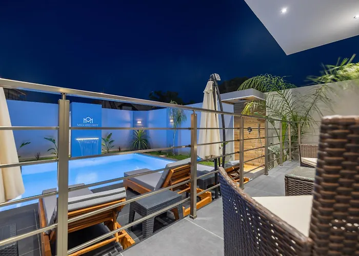 别墅 Mr & Mrs Grey Villas-Private Pool Luxury In Zakynthos Near Laganas
