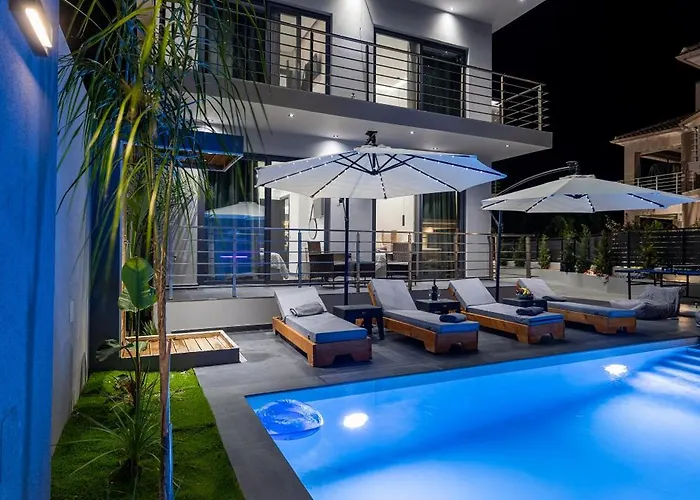 Mr & Mrs Grey Villas-Private Pool Luxury In Zakynthos Near Laganas Villa Ambelokipoi (Zakynthos)